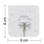 Multipurpose strong small stainless steel adhesive wall hooks - Image 3