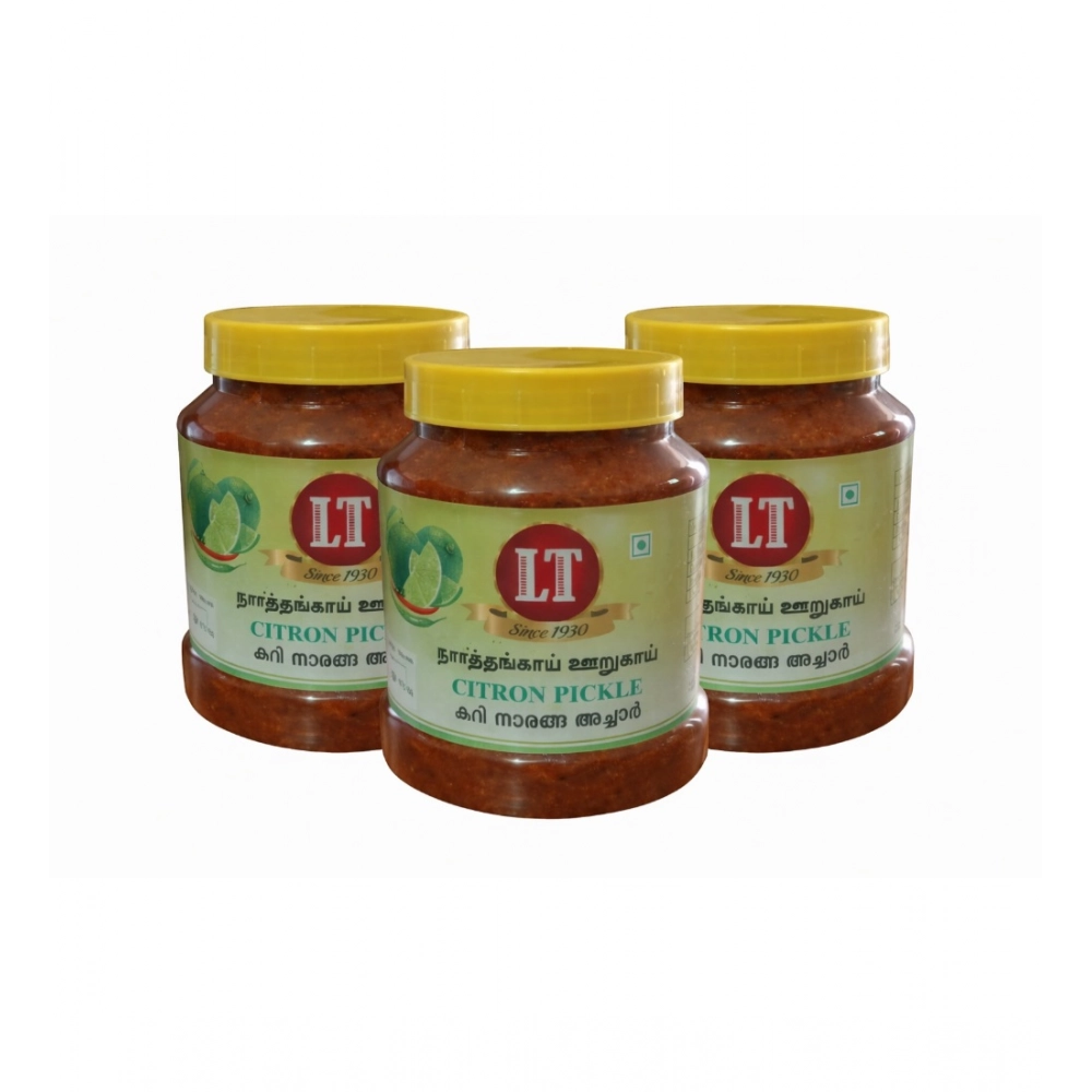 64141-1000x1000-1.webp Pack of_3 300GM LT Citron Pickle Traditional Digestive Side Dish (Red) - Image 1